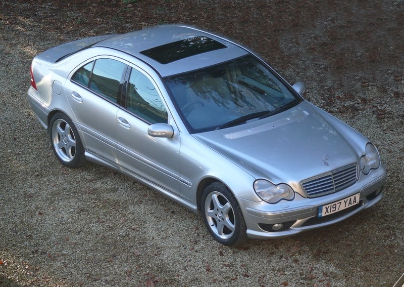 Benz 2001 2001 Mercedes C Class Silver Automatic, 5 speed Right Hand Drive in ...