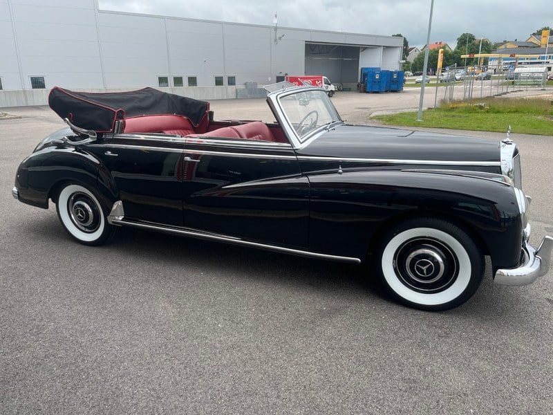 1953 Mercedes 300 W186 Adenauer Convertible. EU sold.