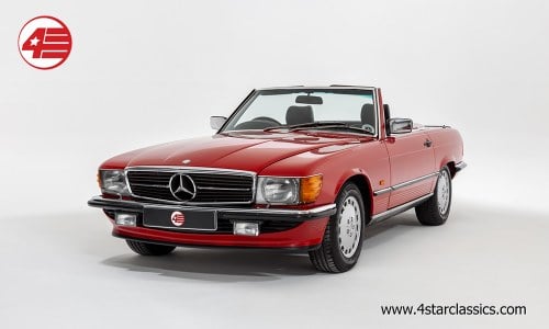 1989 Mercedes R107 500SL /// FSH /// Just 42k Miles VERKAUFT