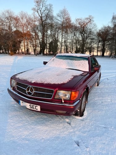 1989 Mercedes SEC Series W126 420 SEC