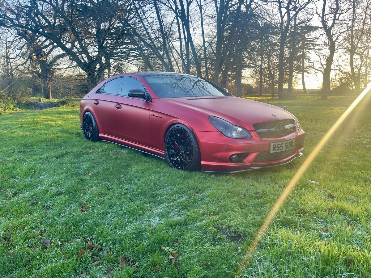2005 Mercedes CLS Class Red Automatic, 5 speed Right Hand Drive in ...
