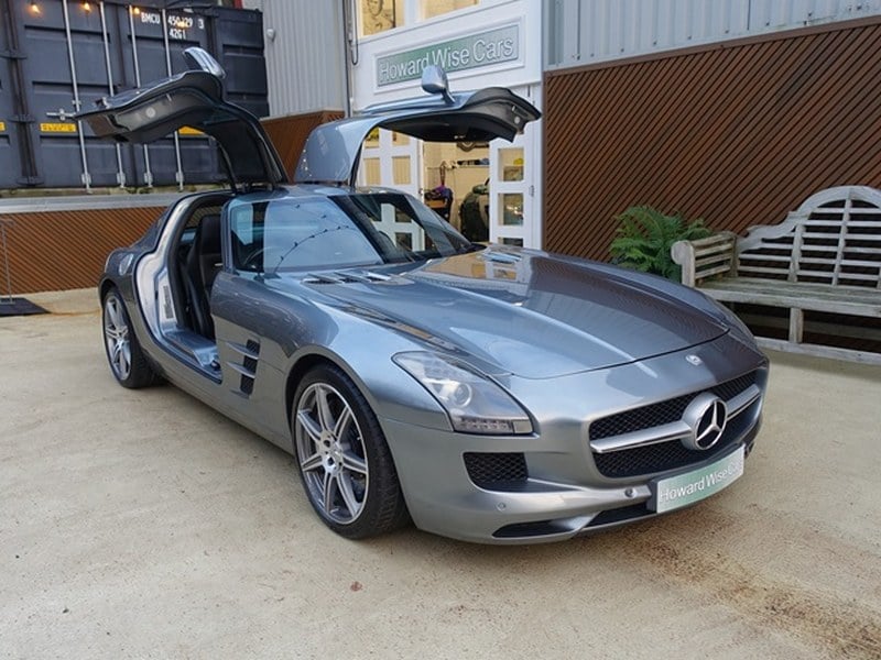 2011 Mercedes SLS Class SLS63 AMG Coupe - Grey/Blk - 24k ml