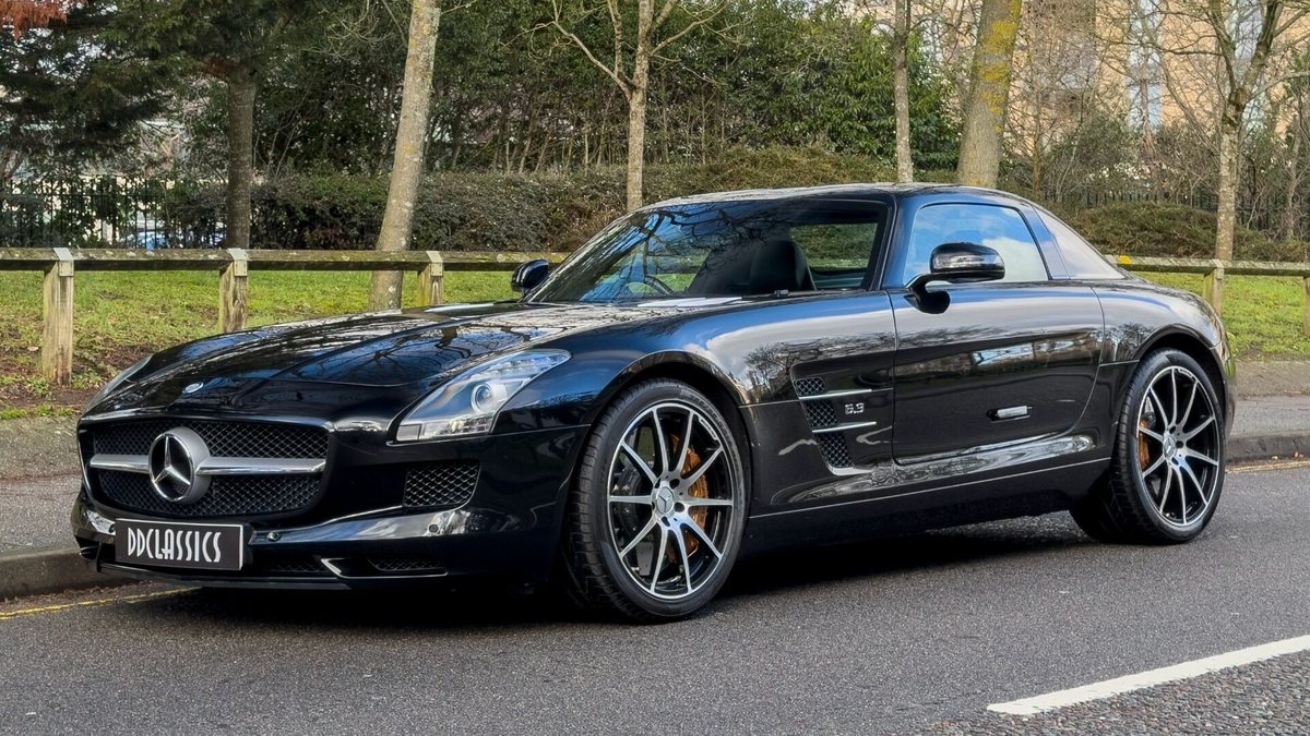 2010 Mercedes SLS Class Noir Automatique Conduite à droite in Royaume ...