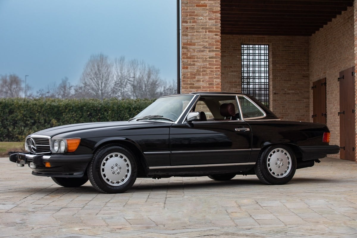 1986 Mercedes SL Class Black Automatic, 5 speed Left Hand Drive in ...