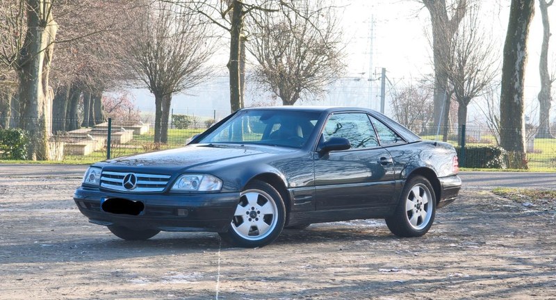 1999 Mercedes SL Class Bleu Manuel Conduite à gauche in Penchard ...