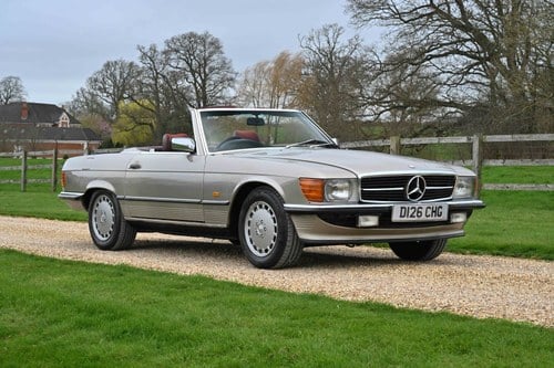1987 Mercedes 300SL long-term ownership, lovely vehicle good SOLD