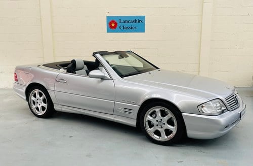 2001 Mercedes SL500 Silver Arrows Te koop