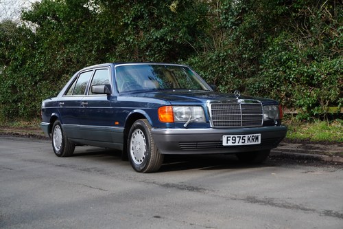 1988 Mercedes 500SE Auto Saloon VENDU