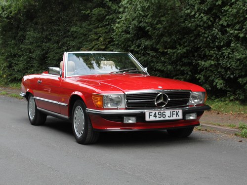 1989 Mercedes SL Class R107 (1971 - 1989) 420 SL Convertible VENDUTO