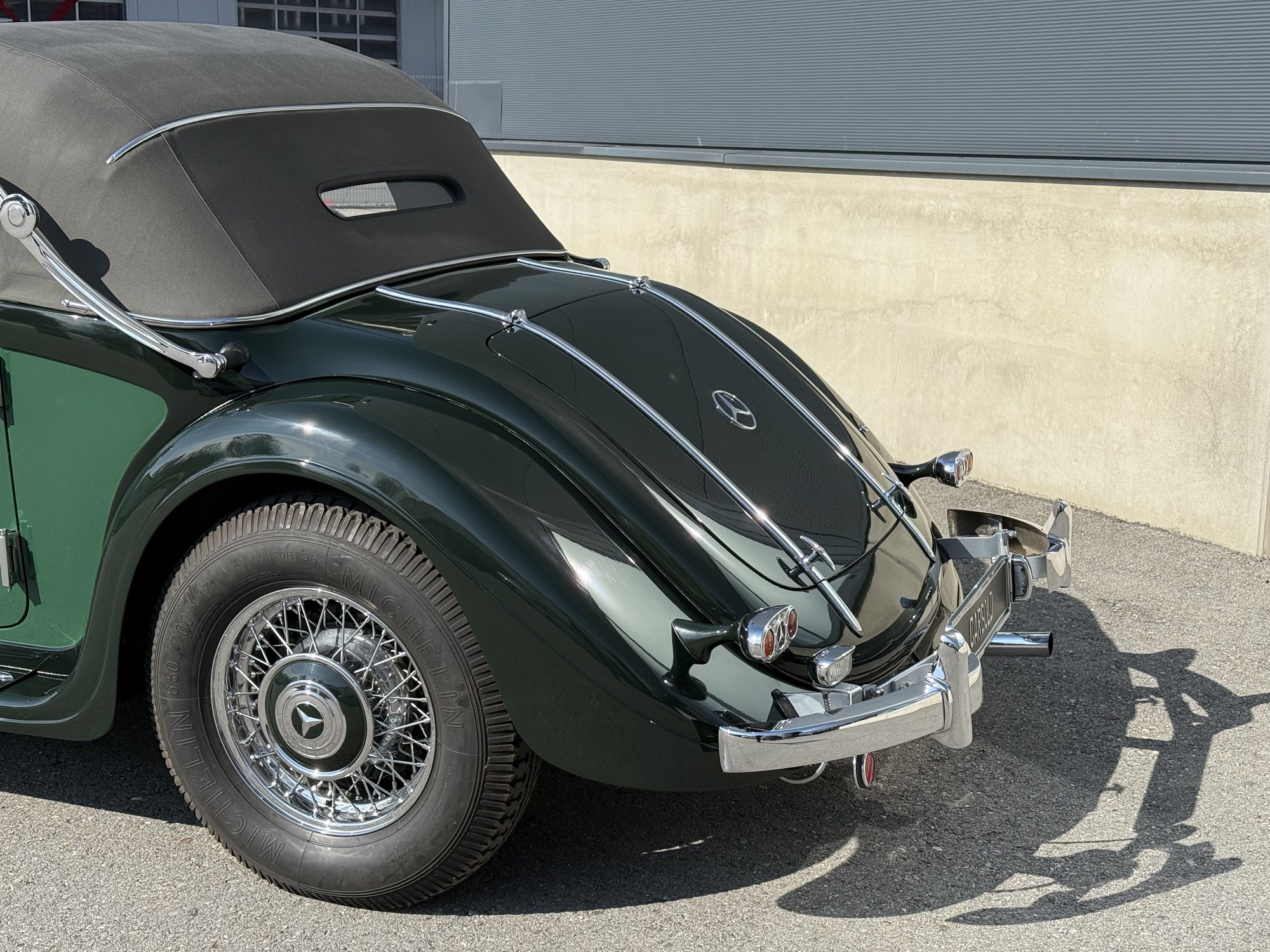 1938 Mercedes 320 Cabriolet A, ZF-Ferngang, Fully restored, foto 12
