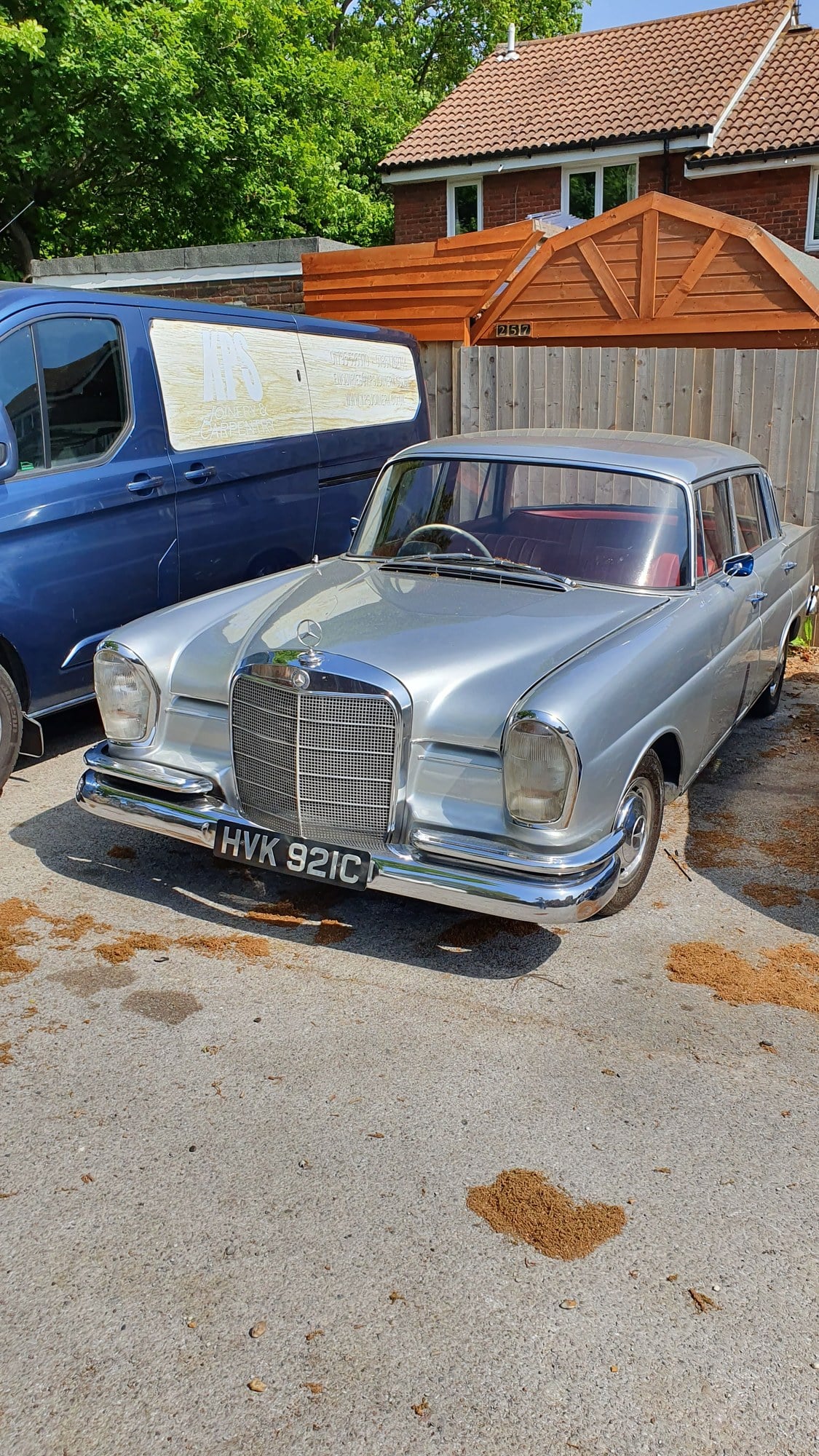 1965 Mercedes 220 seb fintail, foto 3
