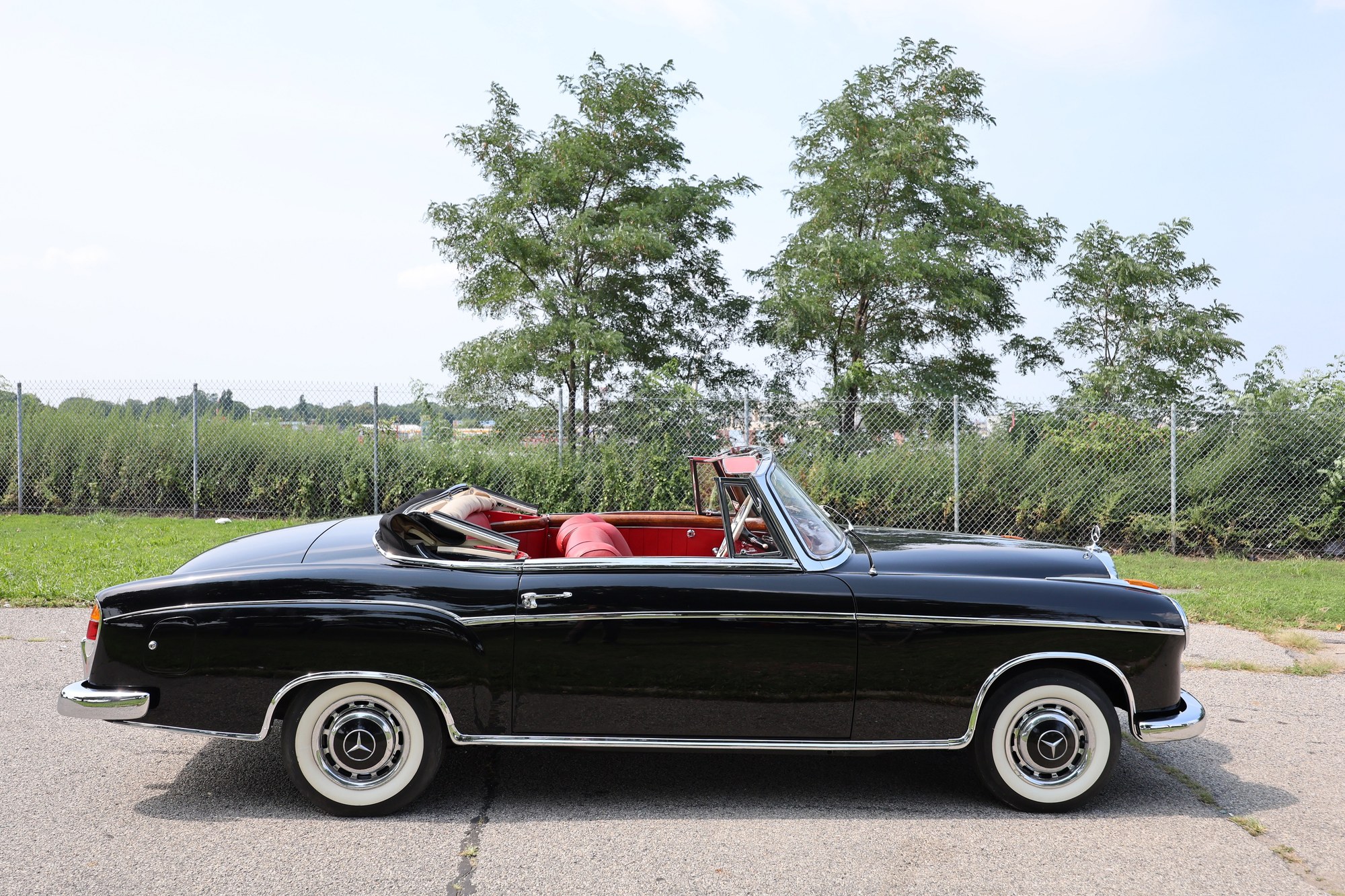 1957 Mercedes 220 S Convertible#154T, foto 3
