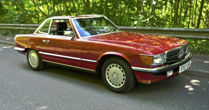 1986 Mercedes SL Class - 2 1986 Mercedes SL Class - 2