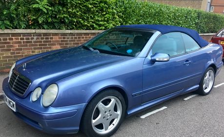 Picture of 2000 Mercedes CLK Convertible Auto, rare 3.2 AMG line edition FSH For Sale