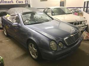 2000 Mercedes CLK Convertible Auto, rare 3.2 AMG line edition FSH For Sale (picture 6 of 6)
