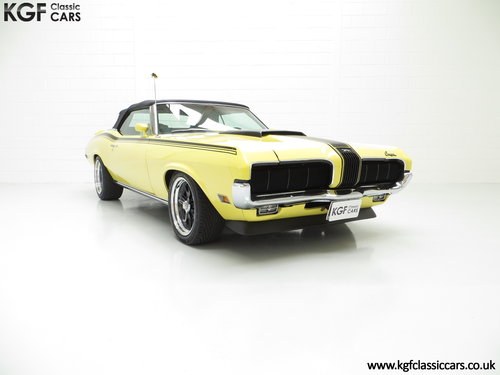1969 A Thunderous Mercury Cougar Convertible with Amazing History SOLD