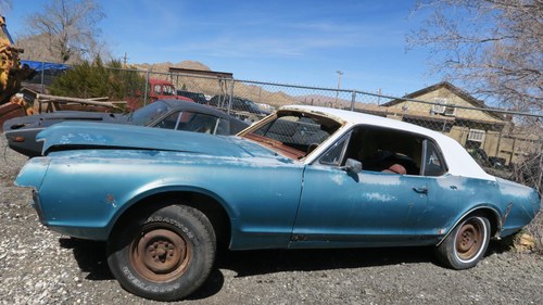 1967 Mercury Cougar 289 C Code Auto Project Blue  $1.9k For Sale