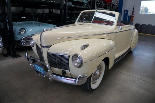 1941 Mercury 239 V8 2 Dr Convertible Coupe SOLD