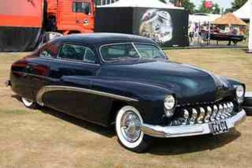 1950 Mercury "Planet Voodoo" Custom Lead Sled Show Winner For Sale