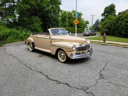 1947 Mercury Eight Convt Very Presentable - For Sale