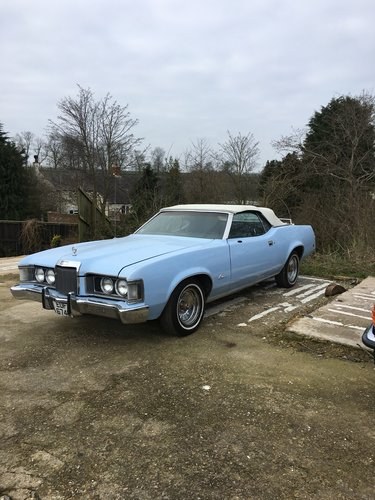 1973 MERCURY COUGAR CONVERTIBLE For Sale