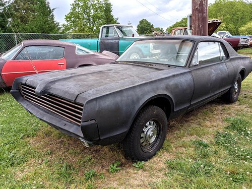 1967 Mercury Cougar Coupe - Green Project U finish AT $5k For Sale