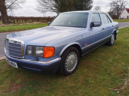 1991 Mercedes 300 SE £43,000 Hilton & Moss restoration SOLD