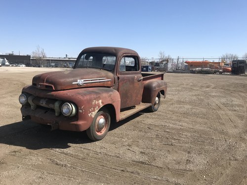 1951 Mercury ford shortbox pickup truck to restore For Sale