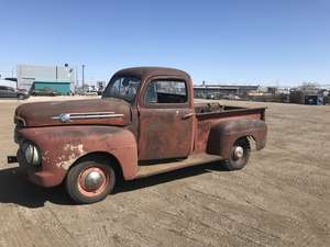 1951 Mercury ford shortbox pickup truck to restore For Sale (picture 2 of 12)
