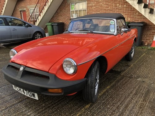 1981 MGB Roadster for sale at EAMA classic auction 28/4/17 For Sale by Auction