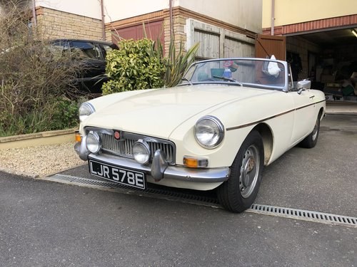 1967 MG B Roadster 53,000 Miles SOLD