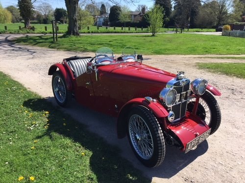 1933 MG J2 Midget - Pre-war History VERKAUFT
