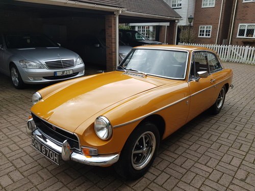1970 MGB GT 1.8 Reduced For A Quick Sale SOLD