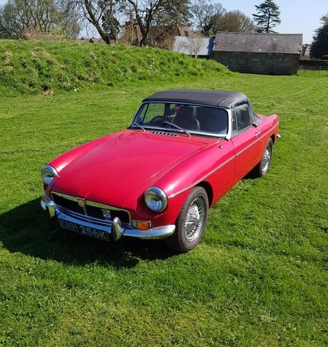 1972 MG B  For Sale by Auction