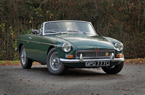 1965 MGB MK1 Roadster. Previously fully restored. SOLD