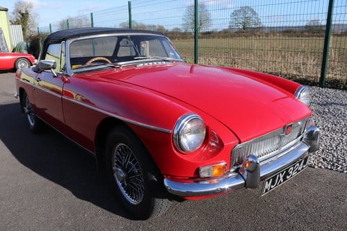 1972 MGB Roadster ,HERITAGE SHELL SOLD