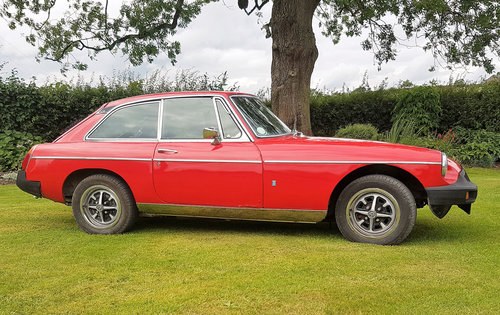 1979 MGB GT For Sale by Auction