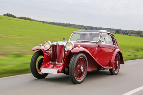 1935 MG PB Airline Coupe: 11 May 2018 For Sale by Auction