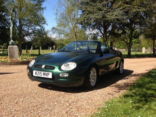 2000 Classic MGF 1.8 SPORTS CONVERTIBLE, 49000 MILES For Sale