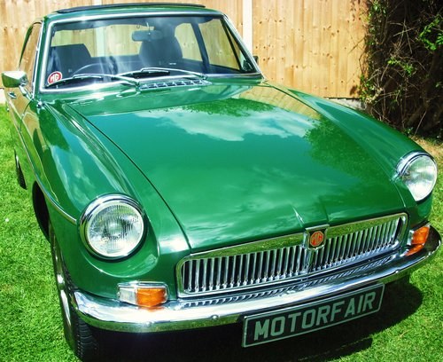 1980 MGB GT SERVICE HISTORY,LOW MILEAGE,3 FORMER KEEPERS,SUN ROOF In vendita
