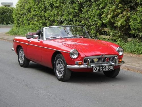 1969 MGB Roadster rebuilt with Heritage Shell For Sale