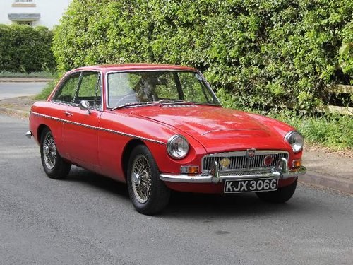 1969 MGC GT - UK car, O/D, wires, 17k miles since rebuild VERKAUFT