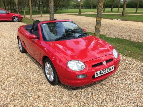2001 MGF 1.8 5 Speed SOLD