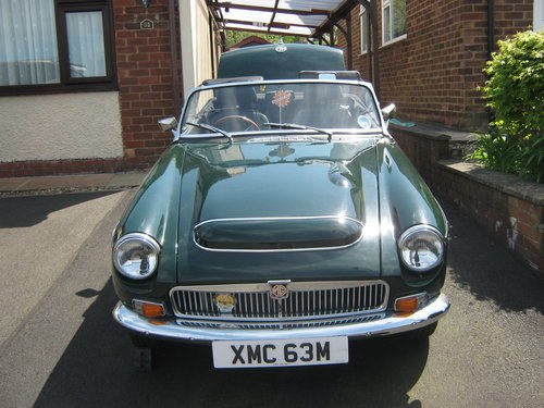 1973 MGB with 6 cylinder MGC engine - fully restored For Sale