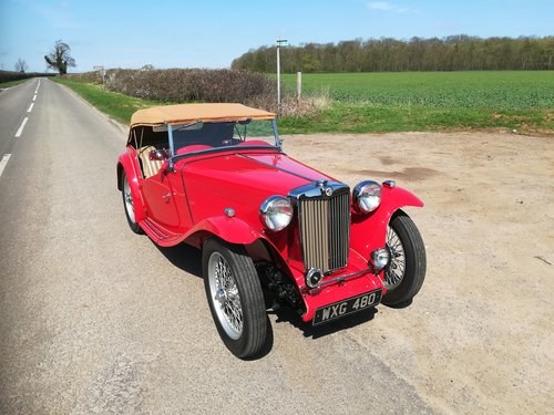 1947 MG TC Numbers Matching Top Notch SOLD