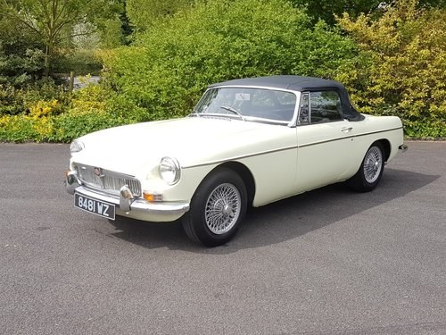 MAY SALE. 1969 MG B Roadster For Sale by Auction