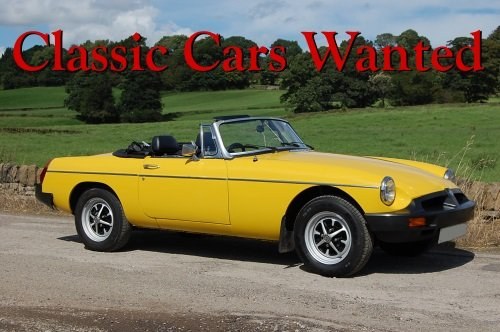 Classic MG Wanted. Immediate Payment. Nationwide Collection. In vendita