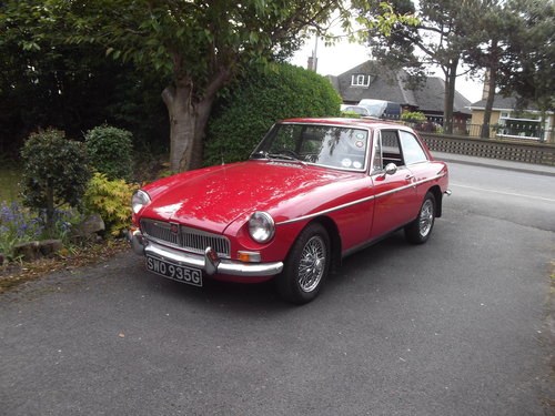MGB GT. 1969. For Sale