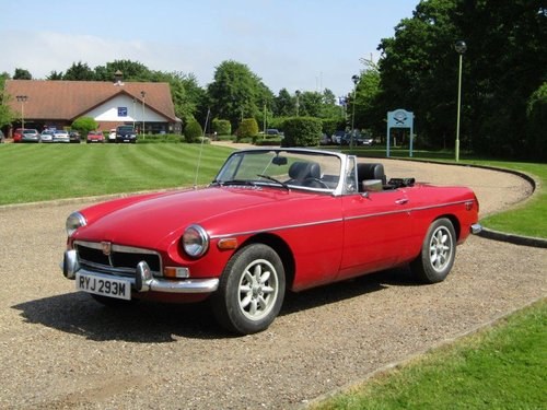 1973 MG B Roadster LHD At ACA 16th June 2018 For Sale