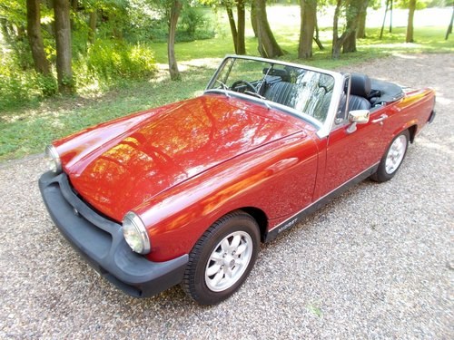 1979 MG Midget 1500 with 5 Speed Gearbox  SOLD